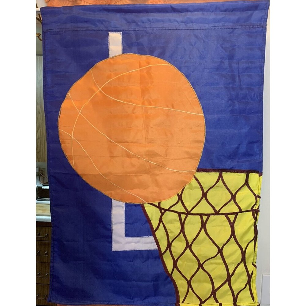 Basketball Yard Flag 28 X 38 Yard Decor